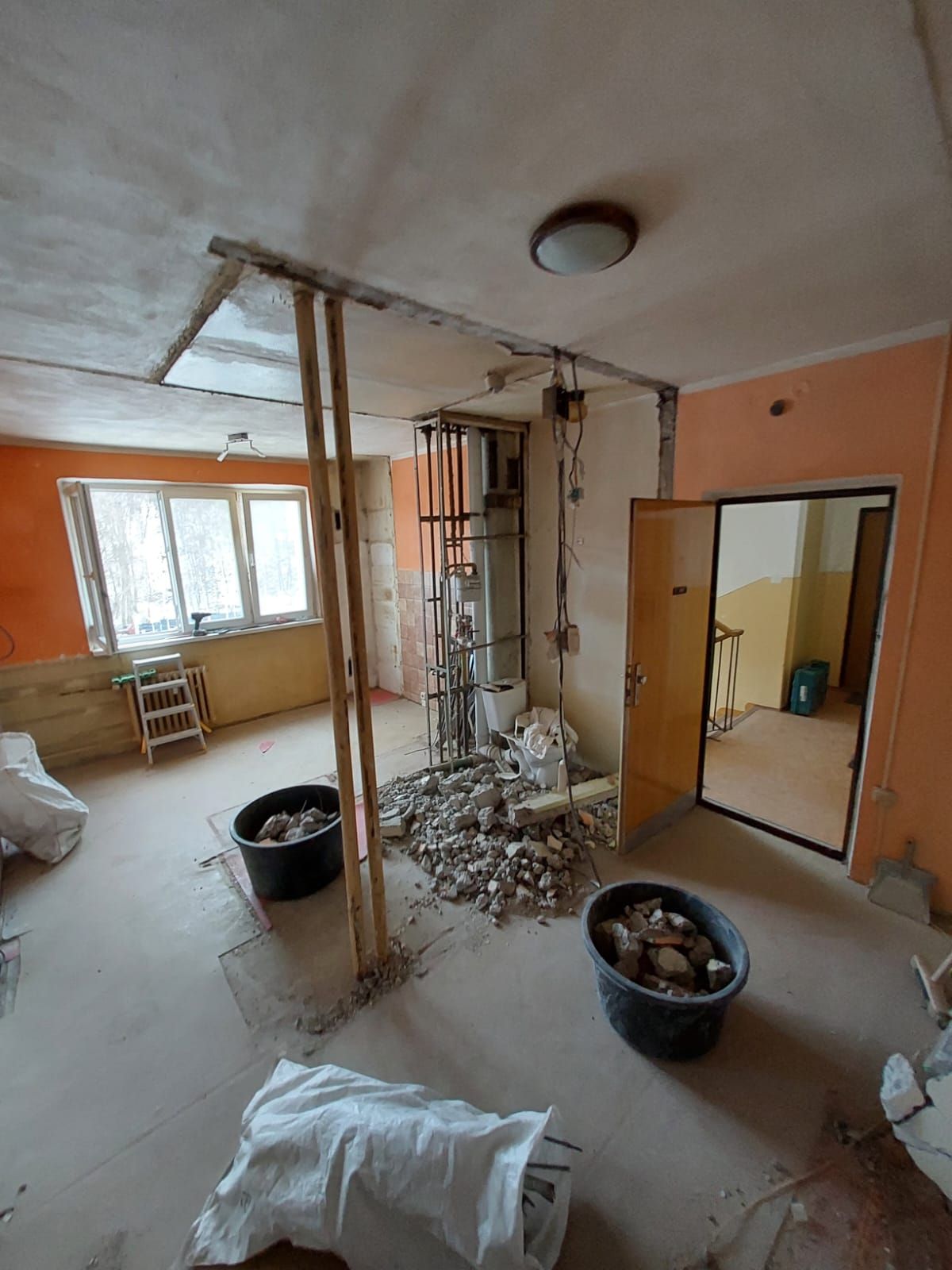 Bourací práce – fáze 3