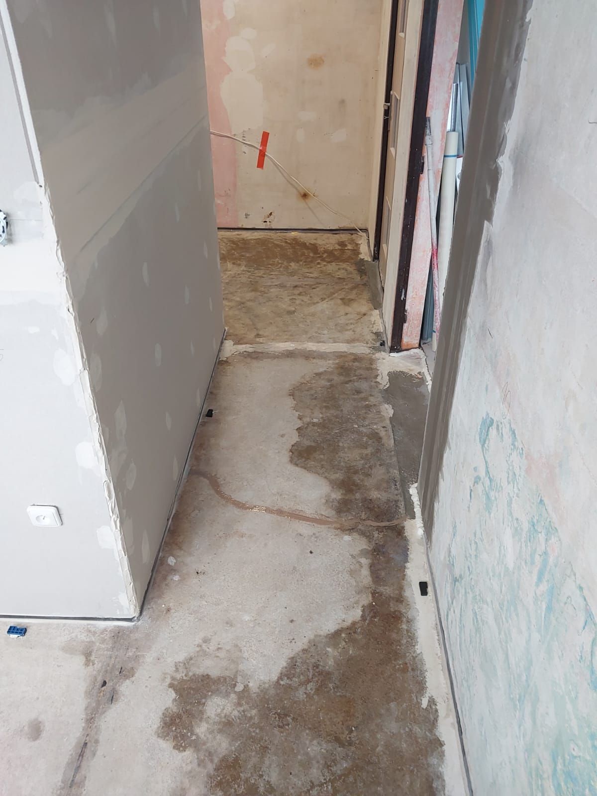 Nivelace podlah – zahájení